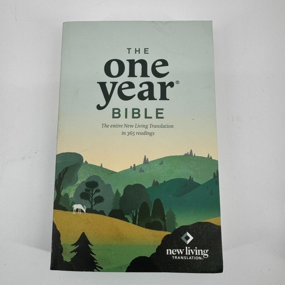 The One Year Bible NLT Paperback 365 Daily Devotional Readings Tyndale